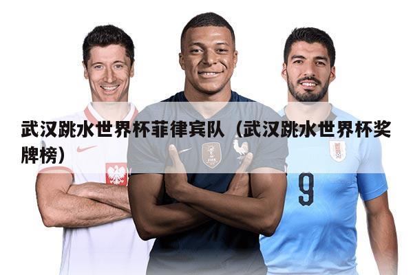 武汉跳水世界杯菲律宾队（武汉跳水世界杯奖牌榜）