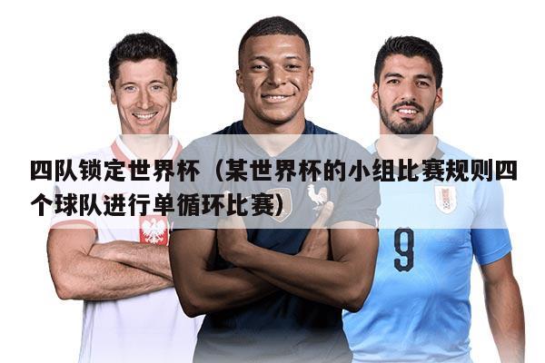 四队锁定世界杯（某世界杯的小组比赛规则四个球队进行单循环比赛）