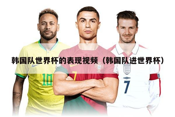 韩国队世界杯的表现视频（韩国队进世界杯）
